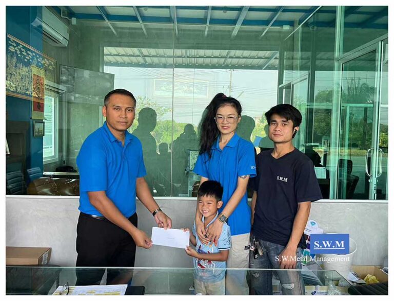 มอบทุนการศึกษาบุตรพนักงาน พ.ค. 66