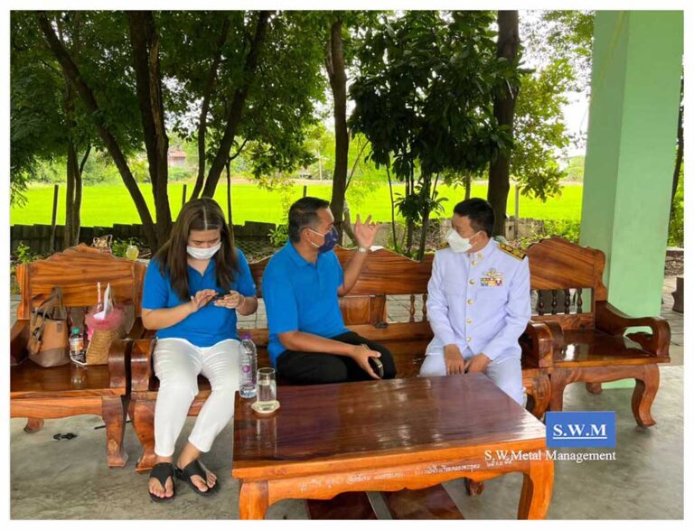 มอบทุนการศึกษาและเลี้ยงอาหารกลางวันเด็ก ส.ค. 65