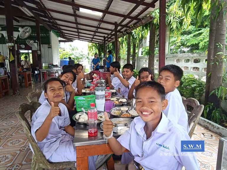 เลี้ยงอาหารกลางวันเด็ก ก.ค. 67