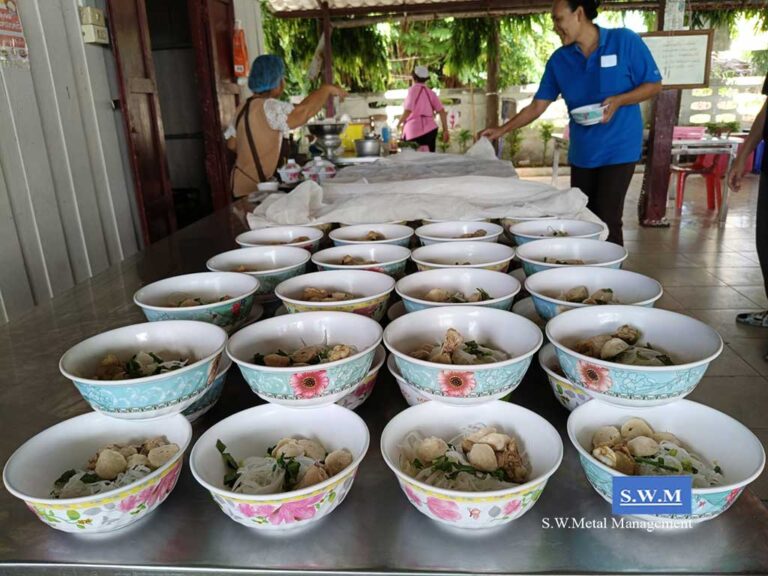 เลี้ยงอาหารกลางวันเด็ก ส.ค. 67