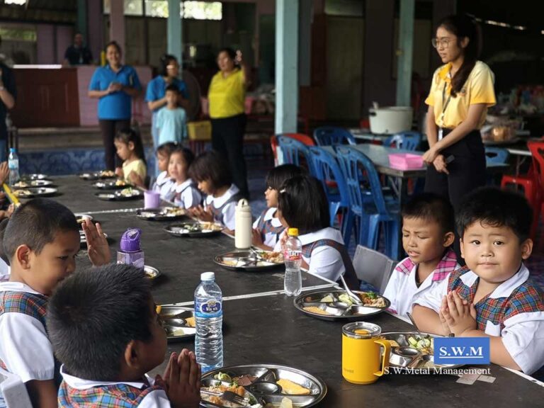 เลี้ยงอาหารกลางวันเด็ก ก.ย. 67
