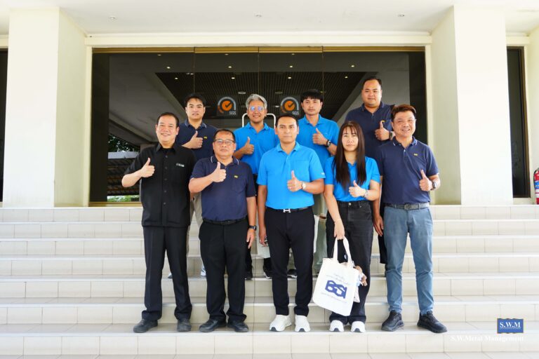 เยี่ยมชมโรงงานผลิตเหล็กของ BSI ณ ราชสีมาผลิตเหล็ก